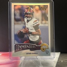 2025 Topps Chrome 1975 Jayden Daniels Refractor Commanders