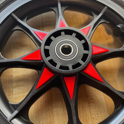 Wheel Inserts for Zuca Disc Golf Cart