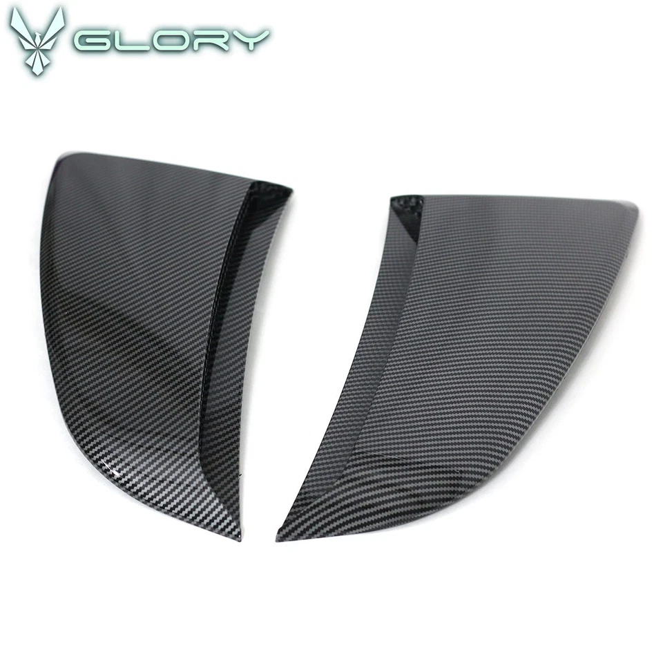 Se adapta a 24-26 Ford Mustang Guardabarros Ventilación IKON Puerta Decoración Cubierta Pintura Fibra Carbono Foto 4 de 4