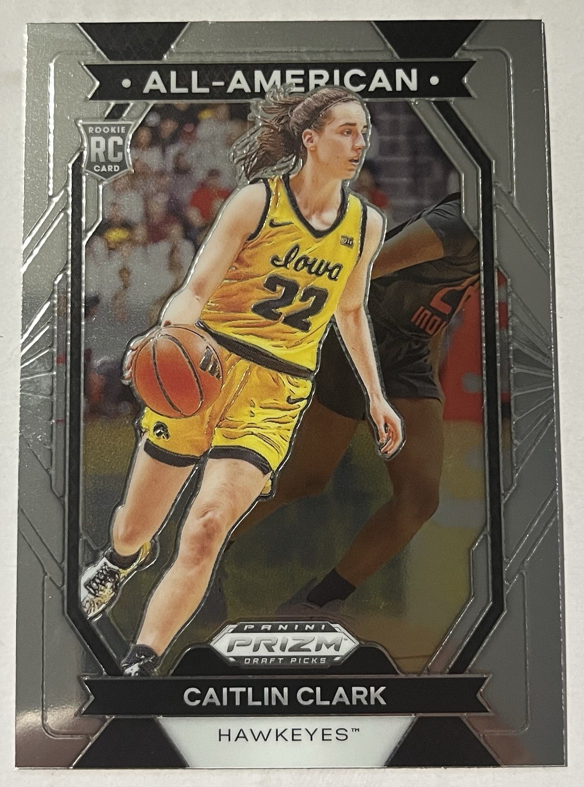 2024 Prizm Draft Picks CAITLIN CLARK All-American Rookie Insert #23 Iowa