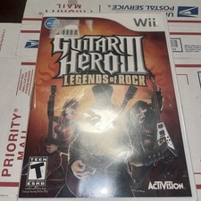 Guitar Hero 3 III Legends of Rock (Nintendo Wii, 2006) Complete Tested & Working