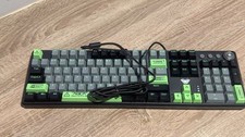 AULA Mechanical Gaming Keyboard Full Size RGB Backlit USB Wired Green Black