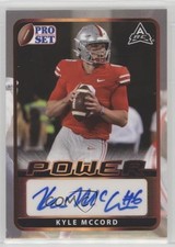 2021 Leaf Pro Set Power Base Kyle McCord #BA-KM1 Auto nd3