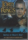 Lord of the Rings Battle of Helm's Deep CCG/TCG Starter Original Box - Legolas