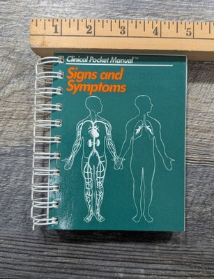 Clinical Pocket Manual Signs And Symptoms ISBN 0-87434-005-5 1985 Springhouse