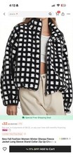 Women Winter Sherpa Fleece Jacket