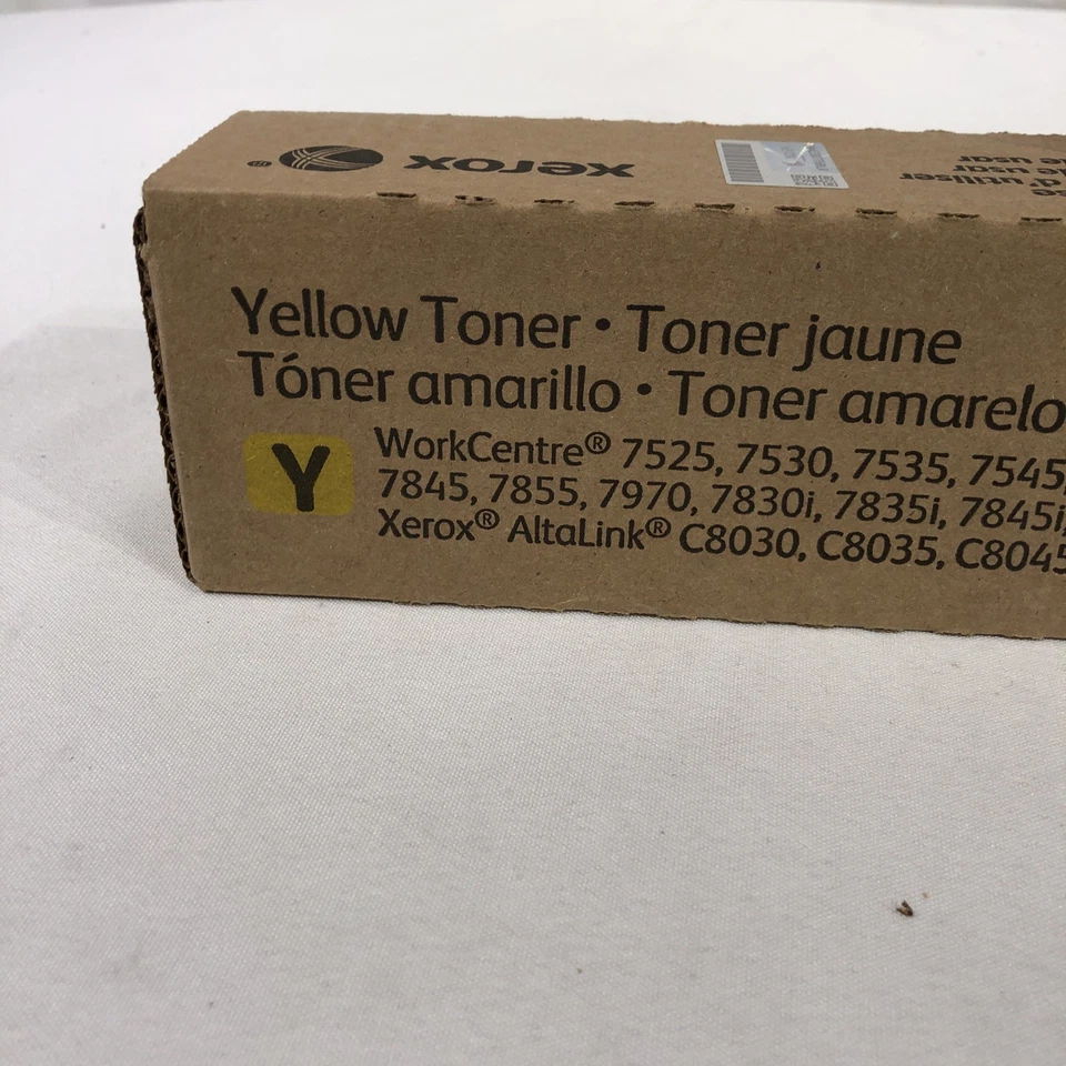 Lot 3~ GENUINE XEROX TONER SET WC7830/7835 CYMK 006R01509, 006R01510, 006R01511 - Image 2 of 4
