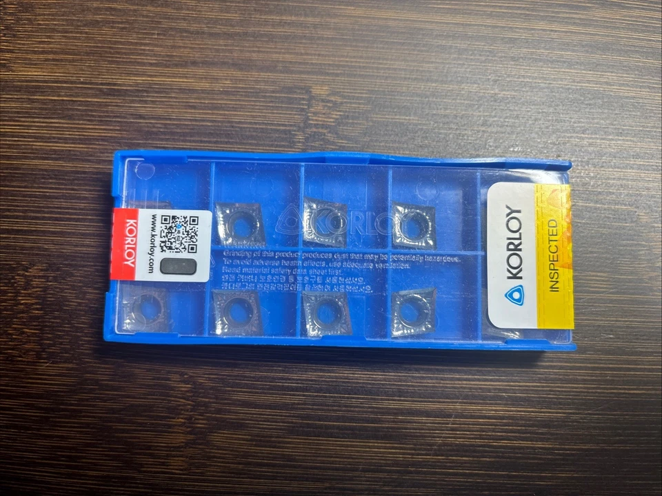 Korloy CCGT 09T302-AK CCGT 32.50.5-AK H01 Carbide Inserts Lathe Mill Turning.