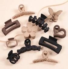 11PCS Hair Clips for Women Flower Claw Clips for Thick Non-Slip Hair Accessories