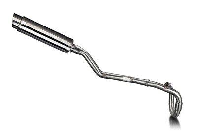 Delkevic Complete Exhaust with 14'' Round Stainless Steel Muffler for DRZ400E