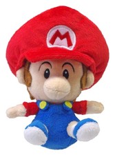 Genuine Baby Mario 6" Plush - Super Mario Bros All Star - Little Buddy 1247