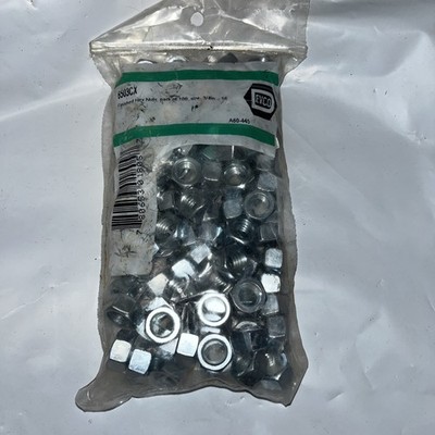 EVCO 6503CX Pack Of 100 Finished Hex Nuts 3/8-16