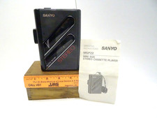 Vintage Sanyo MGP22 Stereo Cassette Player