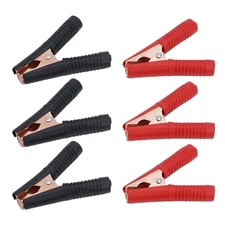 Reliable Power Clip Set 6Pcs Heavy Duty Car Battery Replacement Clamps