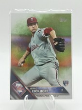 Jerad Eickhoff 2016 Topps Rainbow Foil Parallel Card #2
