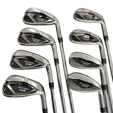 TaylorMade M4 Iron Set 5-9,Pw,Aw,Sw 8pc Flex Stiff Air Speeder Graphite