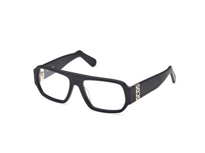 GCDS GD0034 02X matte black 55/16/135 Unisex Sunglasses