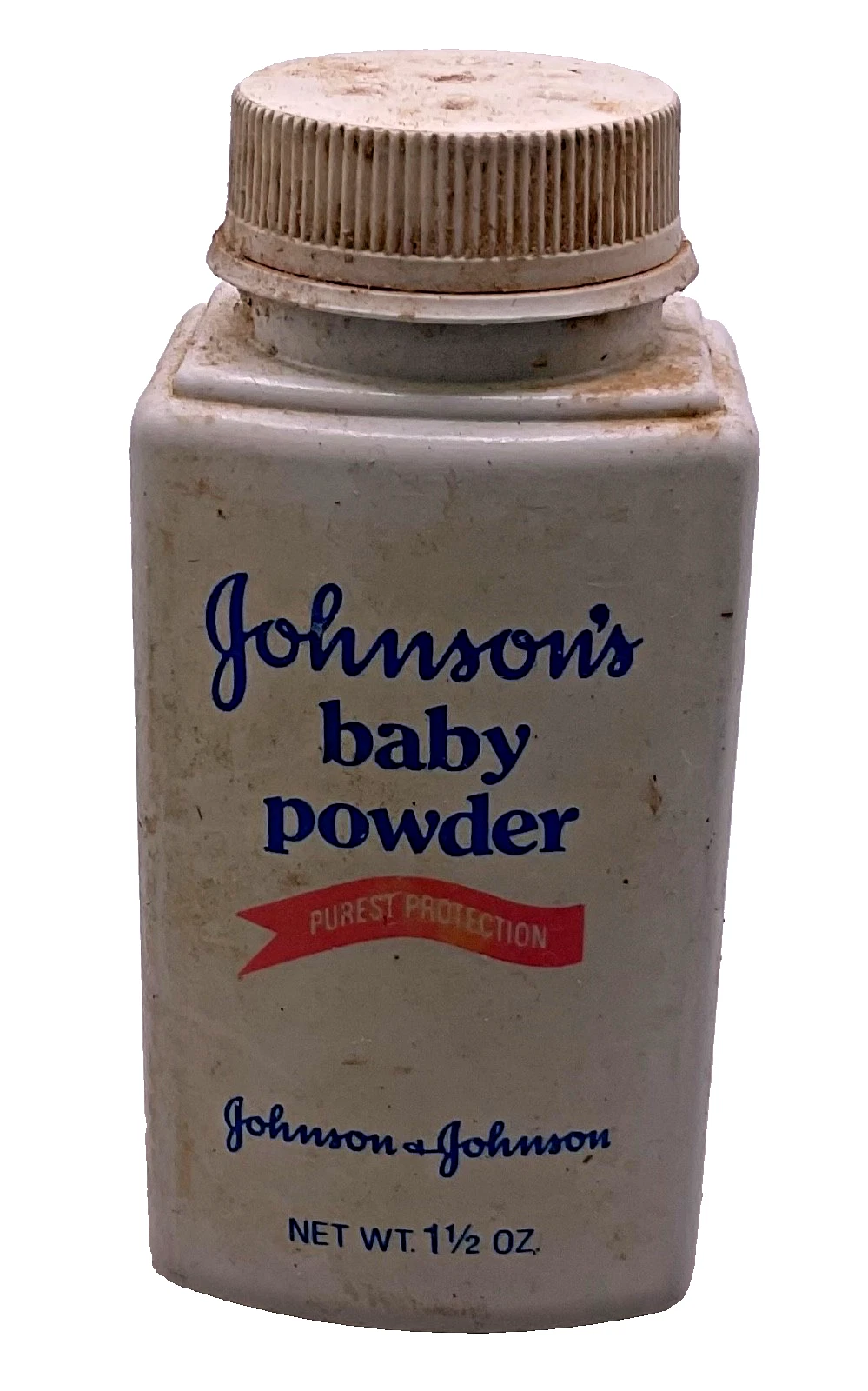 VTG 1985 Johnson’s Baby Powder, Purest Protection Talc Powder, 1.5 Oz