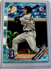 2019 Bowman Draft - Brock Deatherage #BD-5 Sky Blue /499 (RC)