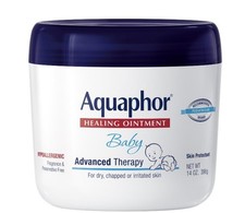 New Aquaphor Advanced Therapy Healing Ointment Skin Protect Jar Unscented 14oz