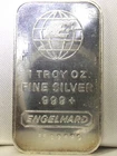 Engelhard 1 ounce Fine .999 Silver Bar FF 89440