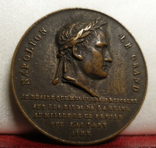1840 NAPOLEON Le Grand 45mm MEDAL - 第 1/3 張圖片
