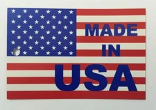 Made in USA hang tags - printed 4 color process both sides - 100 per bundle