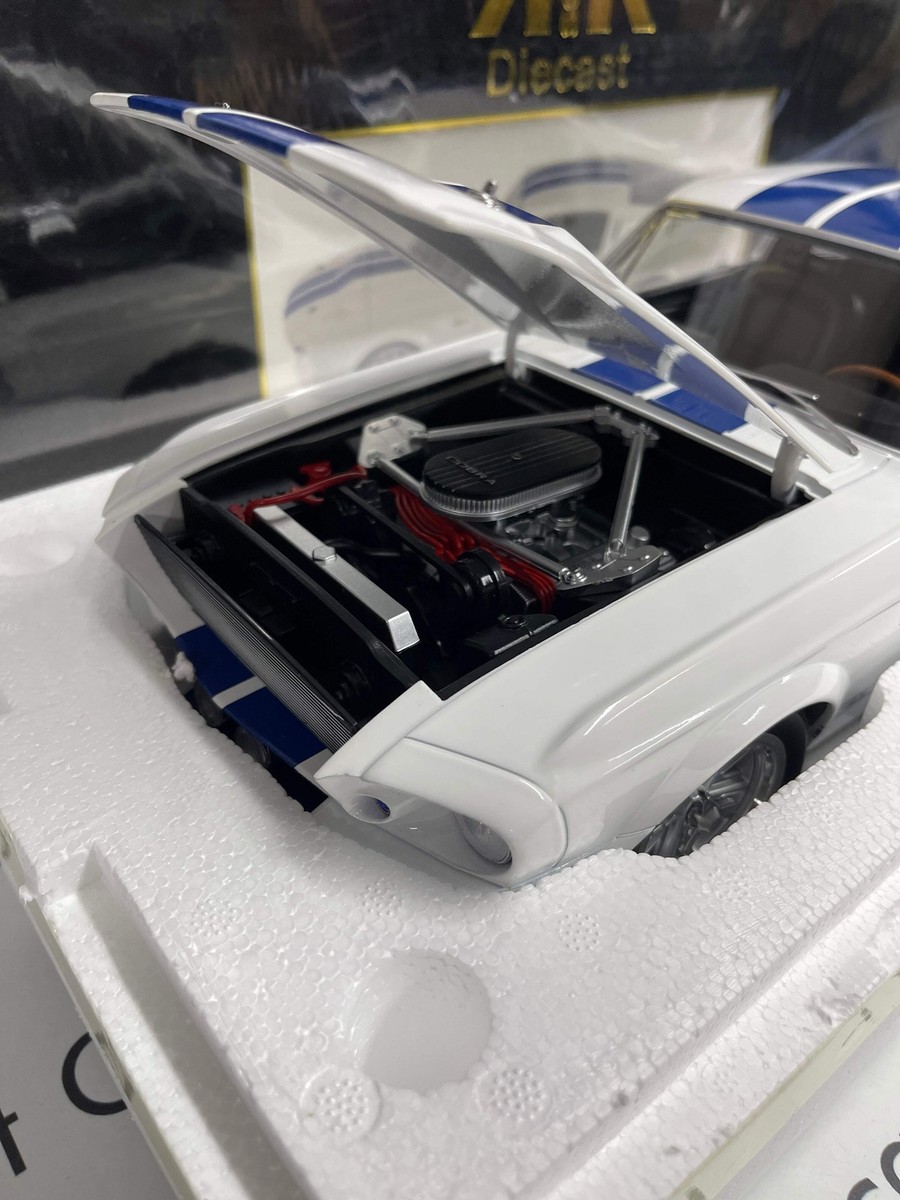 KK Scale 1967 Ford Mustang GT500 Shelby White 1:12 Diecast | eBay