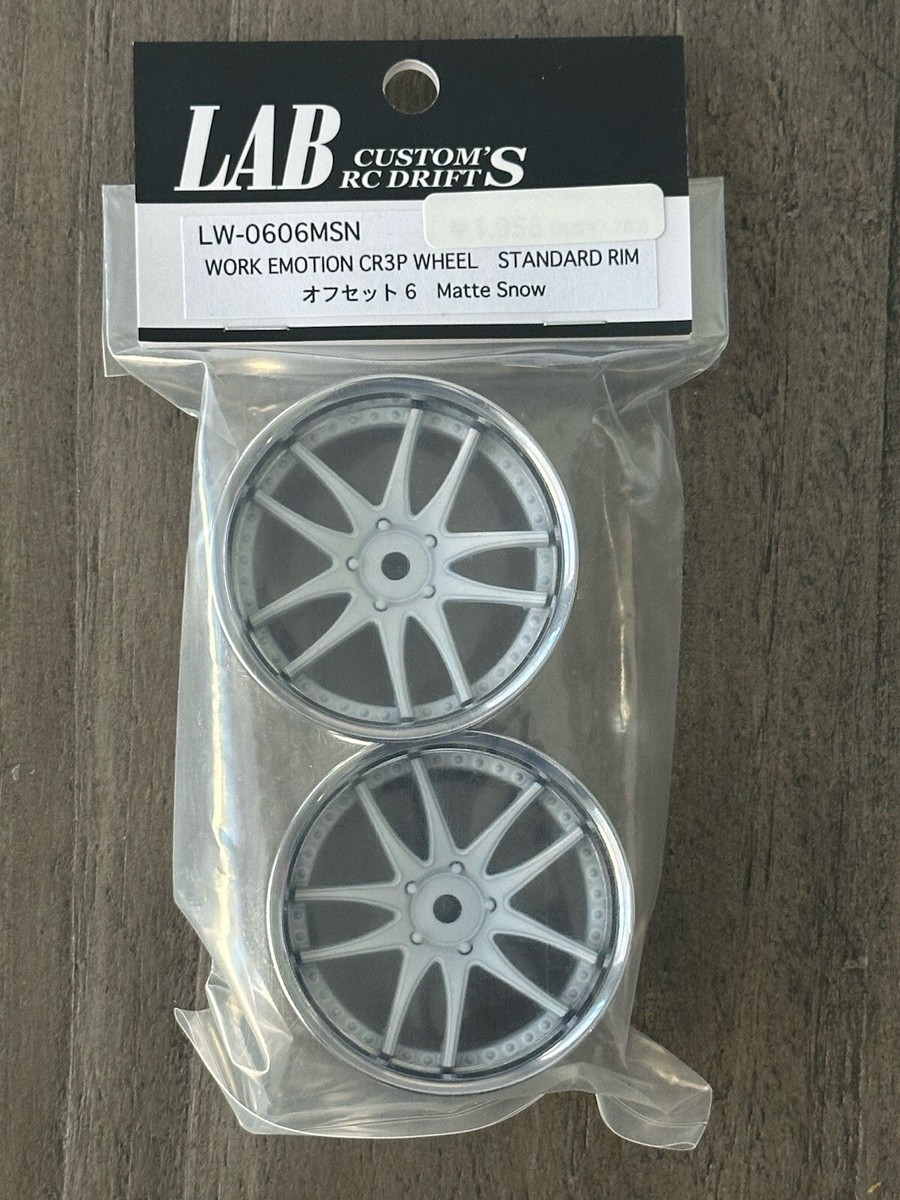 LabCustom RC Work Emotion CR3P 6MM Matte Snow Chrome LIP LabCustom RC Work Emotion CR3P 6MM Matte Snow Chrome LIP