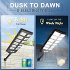 Outdoor Solar Street Light Motion Sensor Lamp Commercial Dusk To Dawn Road Lamp — photo 9
