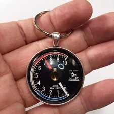 Vintage Big Daddy Don Garlits Tachometer Keychain