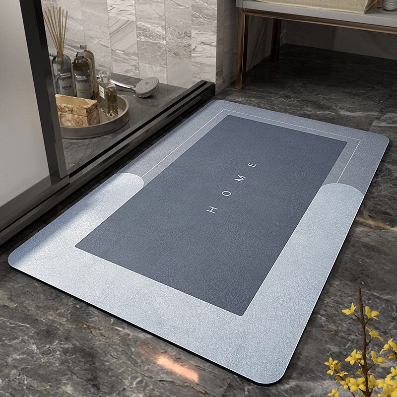 Super Absorbent Floor Mat Soft Quick-Drying Non-Slip Diatom Mud