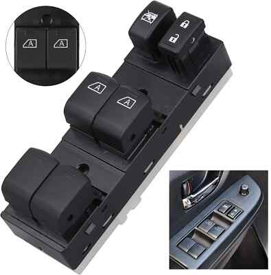 #ad New Master Power Window Switch for 2007 2012 Nissan Altima Sedan 4 Door $17.58
