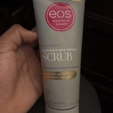 2-Pack Eos Cashmere Skin Collection Pre-Shave Scrub- Vanilla Cashmere Scented