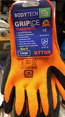 Schutzhandschuhe - BODYTECH GRIPICE Thermo