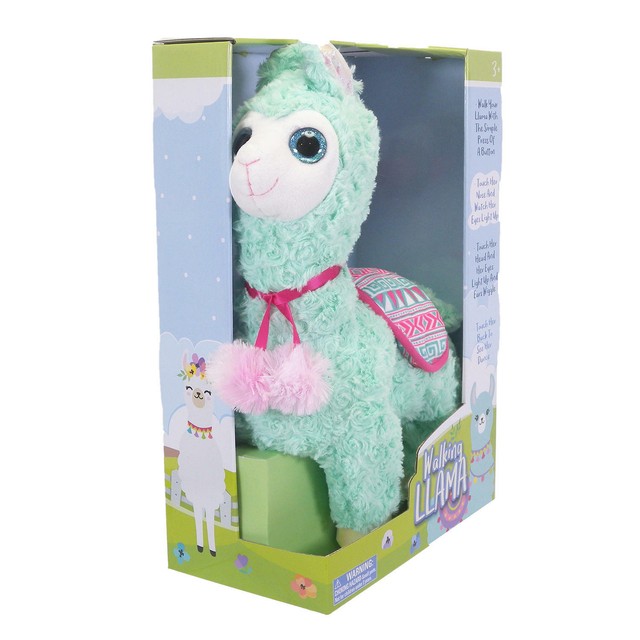 2020 Animated Walking & Dancing Llama Plush Pet Animal Interactive