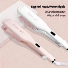 Waver Curling Iron Anti-Scald Hair Crimper Ceramic 2 Barrel Ionic Wavy Curler