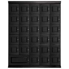 Humidor Supreme Large Cigar Locker Humidor Cabinet Black - 8500 Cigars - New