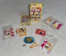 Re-Ment Raised Donut Shop Lovely Donuts MegaHouse 2006 Miniatures 1:6 RARE Sets