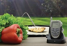 Sharper Image Digital Wireless Remote BBQ  Kitchen Thermometer Receiver 203678
