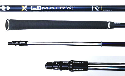 TaylorMade #4 HYBRID SIM,M1,M3,M5 Strong Senior A BIMATRX SHAFT GRAPHITE+STEEL 