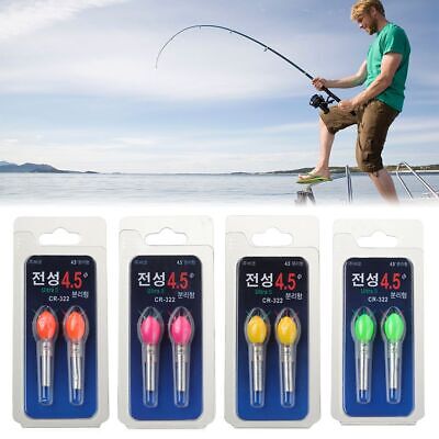 Color Fishing Float Floats Accessory Light Stick with CR425 Battery  Indicator