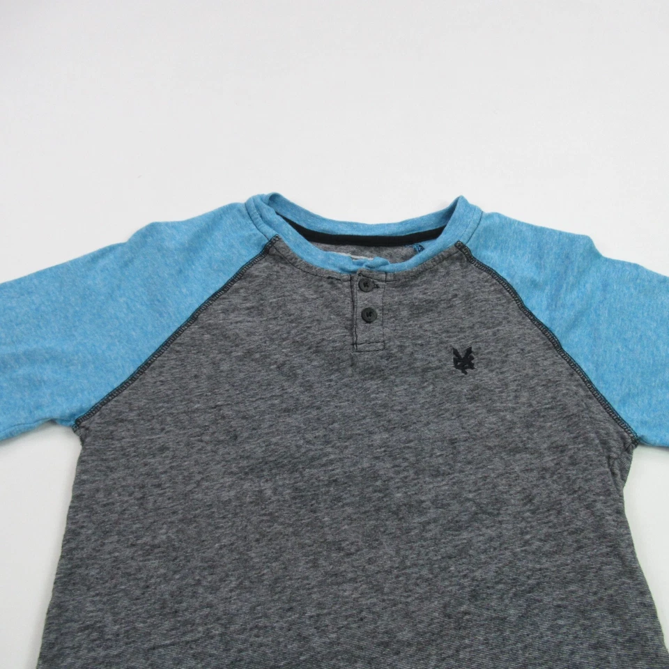 Camisa ZooYork Niños Pequeña Manga Corta Informal Gris Cuello Redondo Exterior Foto 2 de 4