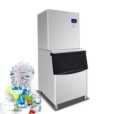 Kolice Commercial 880 LBS/Day Cube Ice Machine Ice Maker for Restaurant Hotel