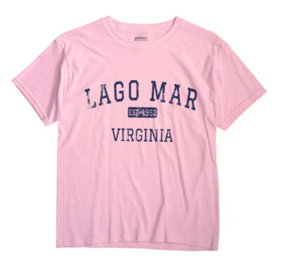 Lago Mar Virginia VA T-Shirt Virginia Beach EST