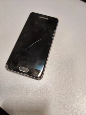 Samsung Galaxy A3 SM-A310F Couleurs Noires Testé Fonctionnel Avec Rayures - Photo 1/4