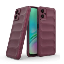 For Samsung Galaxy A06 5G, Shockproof Skin Feel Anti-slip Soft Rubber Case Cover