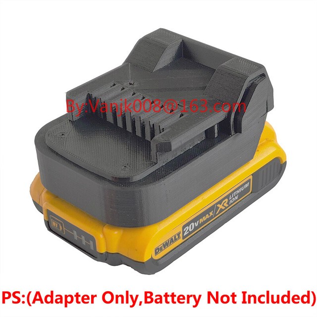 1x Dewalt 20V MAX Battery Convert To Hitachi 18V Cordless Nail Gun