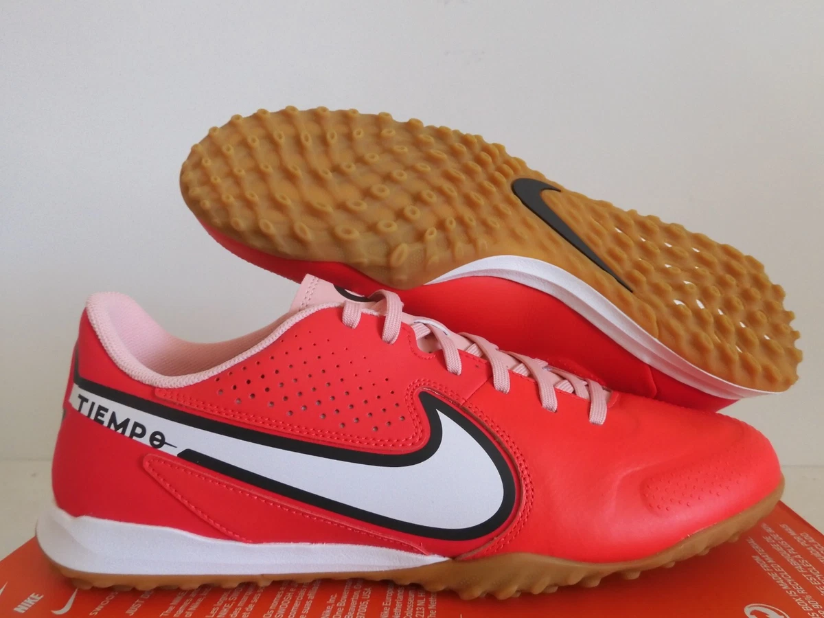 Nike Legend 9 Academy Turf Siren Red Men\'s Indoor Soccer Sneakers Shoes Sz 10.5 Nike Legend 9 Indoor Soccer Shoes Academy Turf Siren Red  main image 4