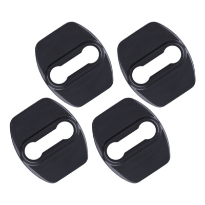 4x Stainless Steel Door Lock Buckle Cover Fit For Hyundai Sonata